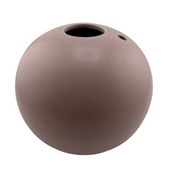 IKEA Gradvis Retired Limited Edition Dusty Rose Dual Opening Round Vase - Picture 1 of 4